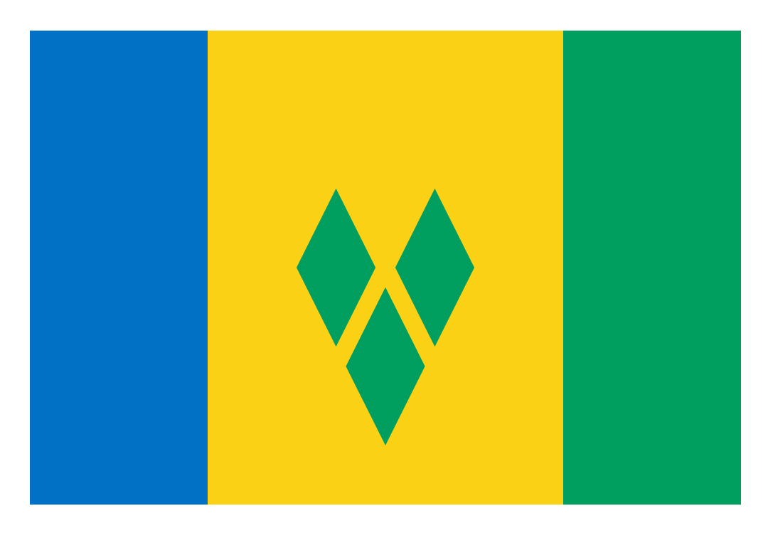 Saint Vincent Flag png, Saint Vincent Flag PNG transparent image, Saint Vincent Flag png full hd images download